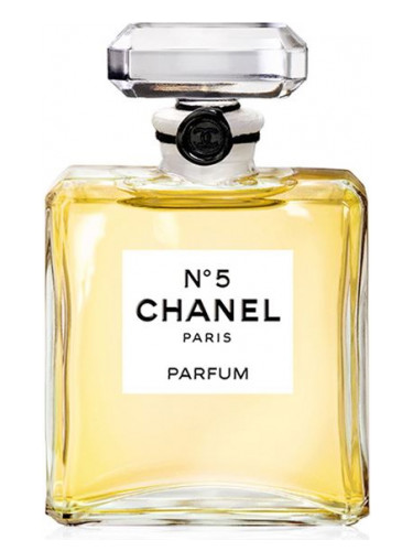 Botella de perfume marca Chanel número 5